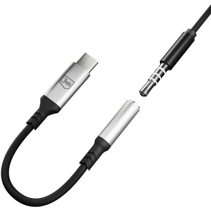 USB-C Audio Adapter - 3.5mm 3MK, Silver