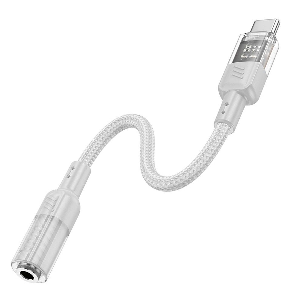 Audio Adapter USB-C - 3.5mm HOCO LS37, Grey 