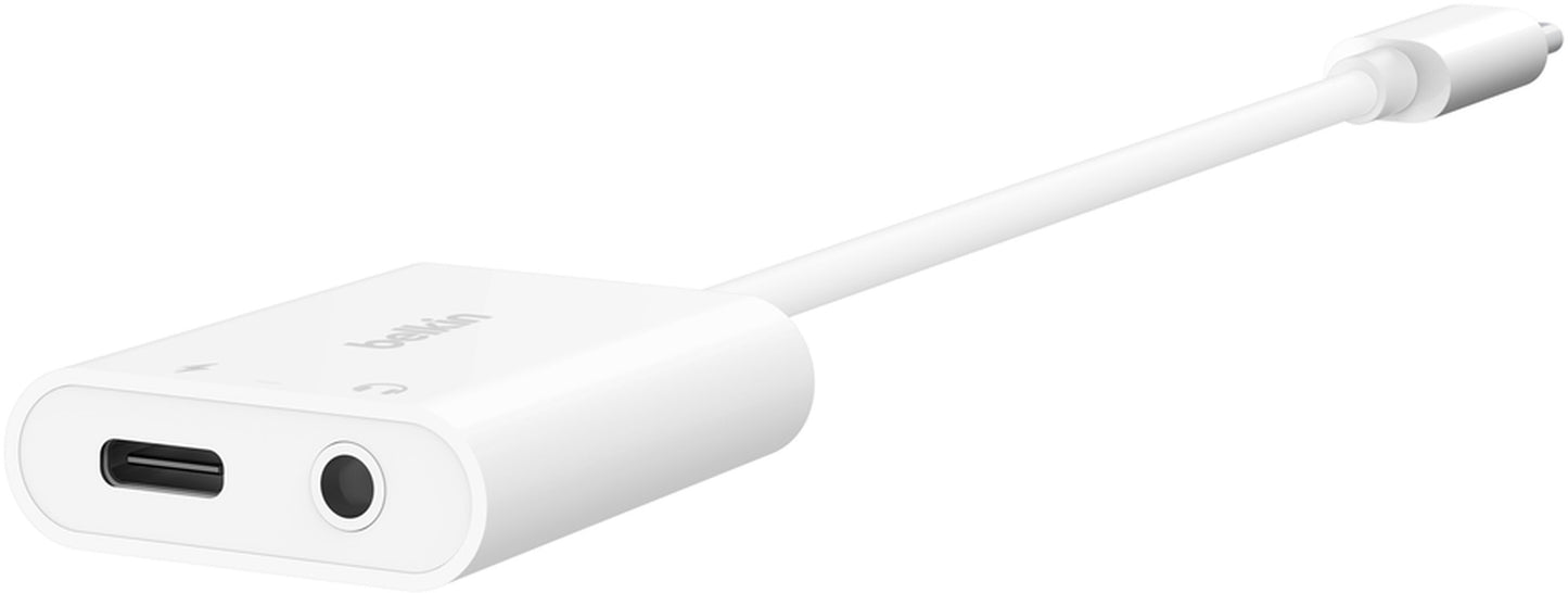 USB-C Audio Adapter - 3.5mm / USB-C Belkin RockStar, Black NPA004btBK