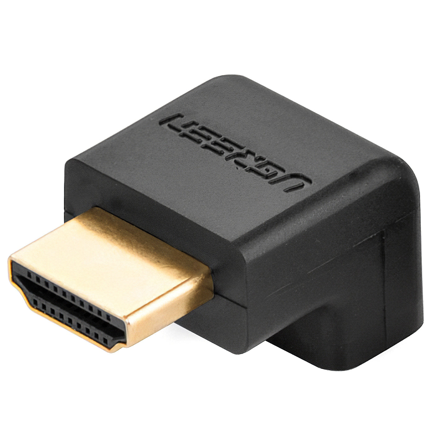 UGREEN HD112 Down Angle Video Adapter, HDMI - HDMI, 4K, Black