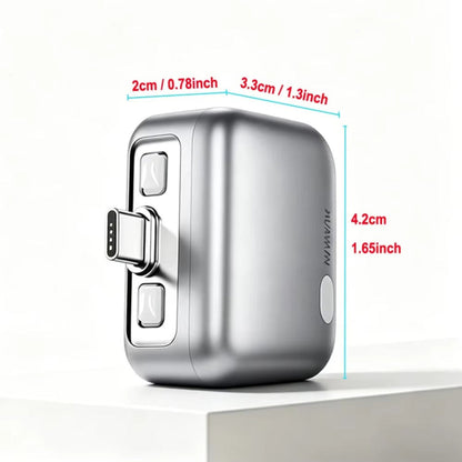 Forward KH-51 USB-C Auto Disconnect Car Adapter for Power Supply with Automatic Disconnection and Battery Protection, Silver