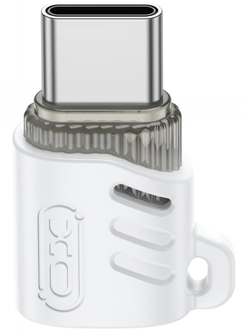 MicroUSB to USB-C Data and Charging Adapter XO Design NB256G, White