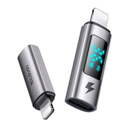 USB-C to Lightning Data and Charging Adapter McDodo OT-6100 Wales Display, Black
