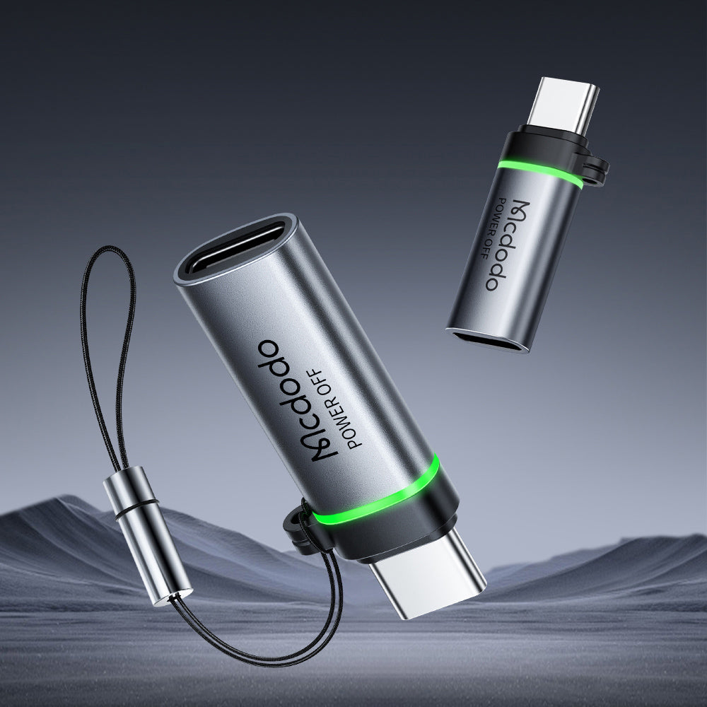 USB-C Data and Charging Adapter - USB-C McDodo OT-2450 Power Off, Black