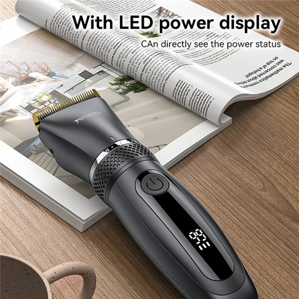 Yesido MG06 Hair Clipper, Black