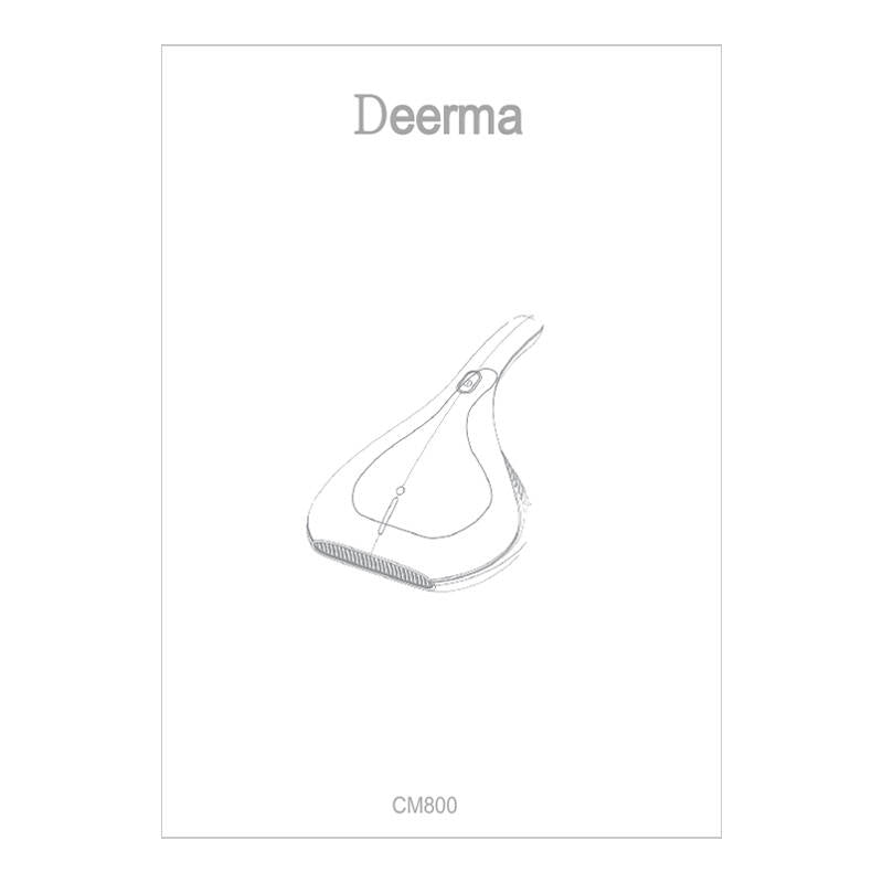 Deerma CM800 UV Mite Vacuum Cleaner, 13kPa, 450W, White