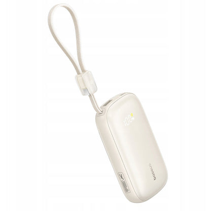 Baseus EnerFill FC21 Qpow 3 Ultra External Battery, 20000mAh, 45W, QC + PD, 1 x USB-A - 1 x USB-C, Beige E0027P01