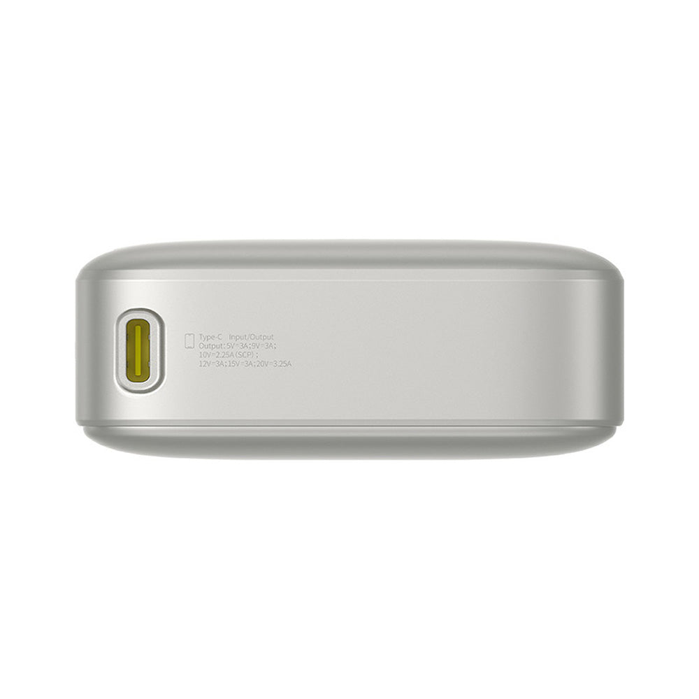 Baseus Free2Pull External Battery, 20000mAh, 65W, PD, 2 x USB-C, Gray P10073700843-00