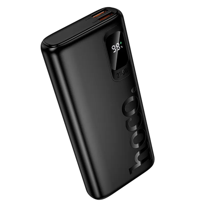 HOCO J158 Pro External Battery, 10000mAh, 22.5W, QC + PD, 1 x USB-C - 2 x USB-A, Black