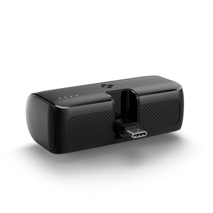 Spigen External Battery, 5000mAh, 22.5W, PD, 1 x USB-C, Black