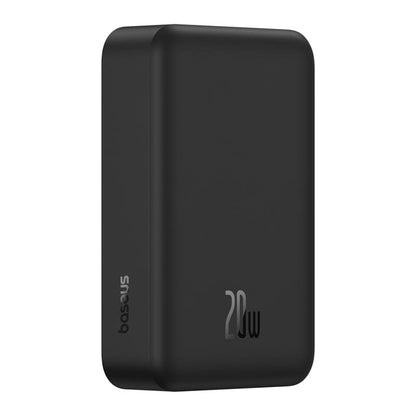Baseus EnerFill FM41 Wireless External Battery, 20000mAh, 20W, PD - FQI, 1 x QI - 1 x USB-C, Black E0027U00