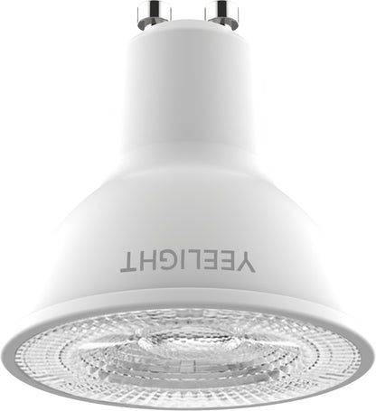 Yeelight W1 LED Bulb, Wi-Fi, GU10, 4.5W, 2700K - 6500K, 350lm, Set of 4 pieces, Multicolor YLDP004-A