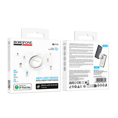 Borofone SmartTag BC110 for iOS / Android Series, White