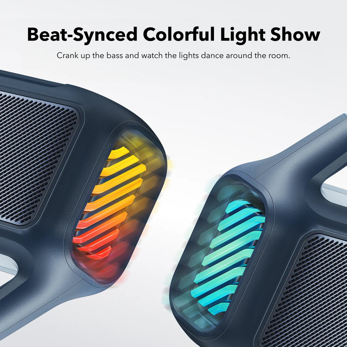 Portable Bluetooth Speaker Anker SoundCore Boom 2, 80W, RGB, Waterproof, Blue A3138031 