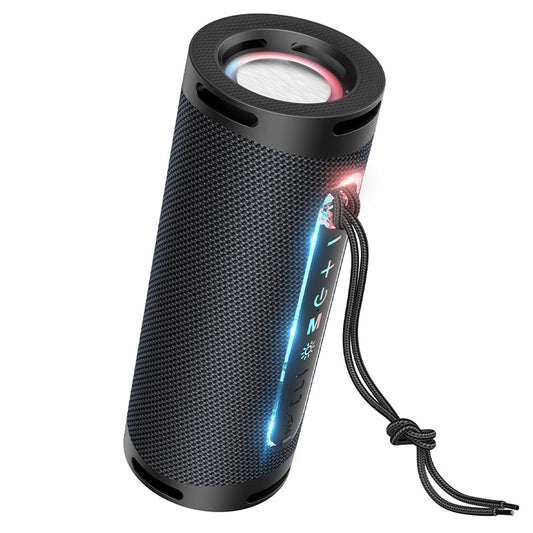 Portable Bluetooth Speaker HOCO HC9 Dazzling Pulse Sports, 10W, TWS, RGB, Black