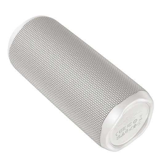 HOCO HC50 Portable Bluetooth Speaker, 8W, TWS, RGB, Waterproof, White
