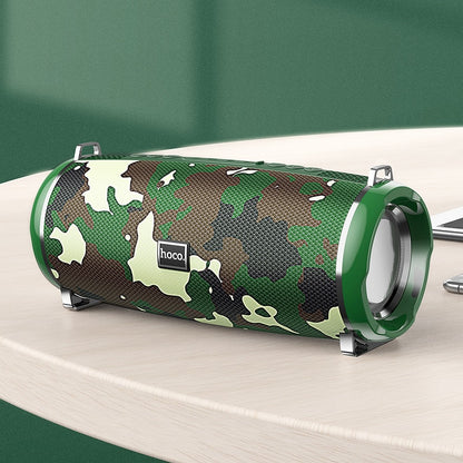 HOCO HC2 Portable Bluetooth Speaker, 2 x 5W, TWS, RGB, Camouflage