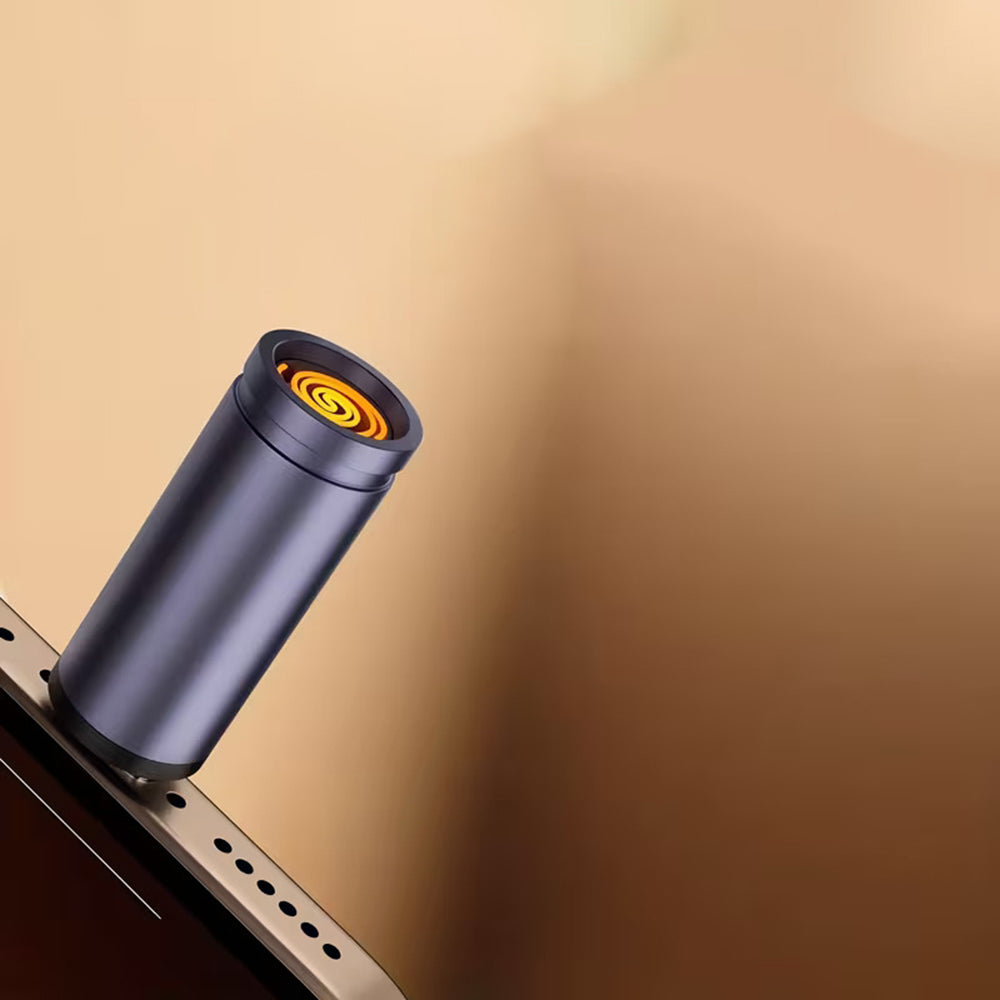 Techsuit SmokeX ML1 Electric Lighter, USB-C, Grey