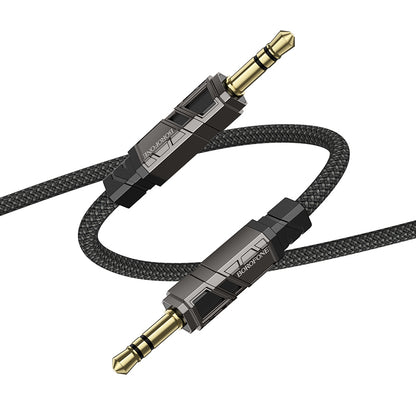 3.5mm - 3.5mm Borofone BL22 Dignity Audio Cable, 1m, Black
