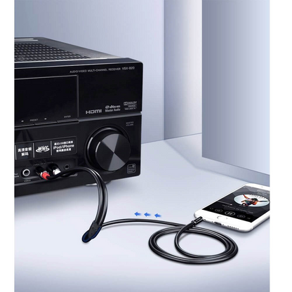 3.5mm Audio Cable - 2 x RCA UGREEN AV116, 1.5m, Black