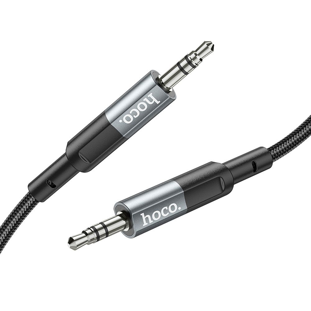 Audio Cable 3.5mm - 3.5mm HOCO UPA23, 1m, Gray