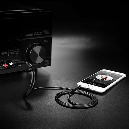 3.5mm Audio Cable - 2 x RCA UGREEN AV116, 1m, Black