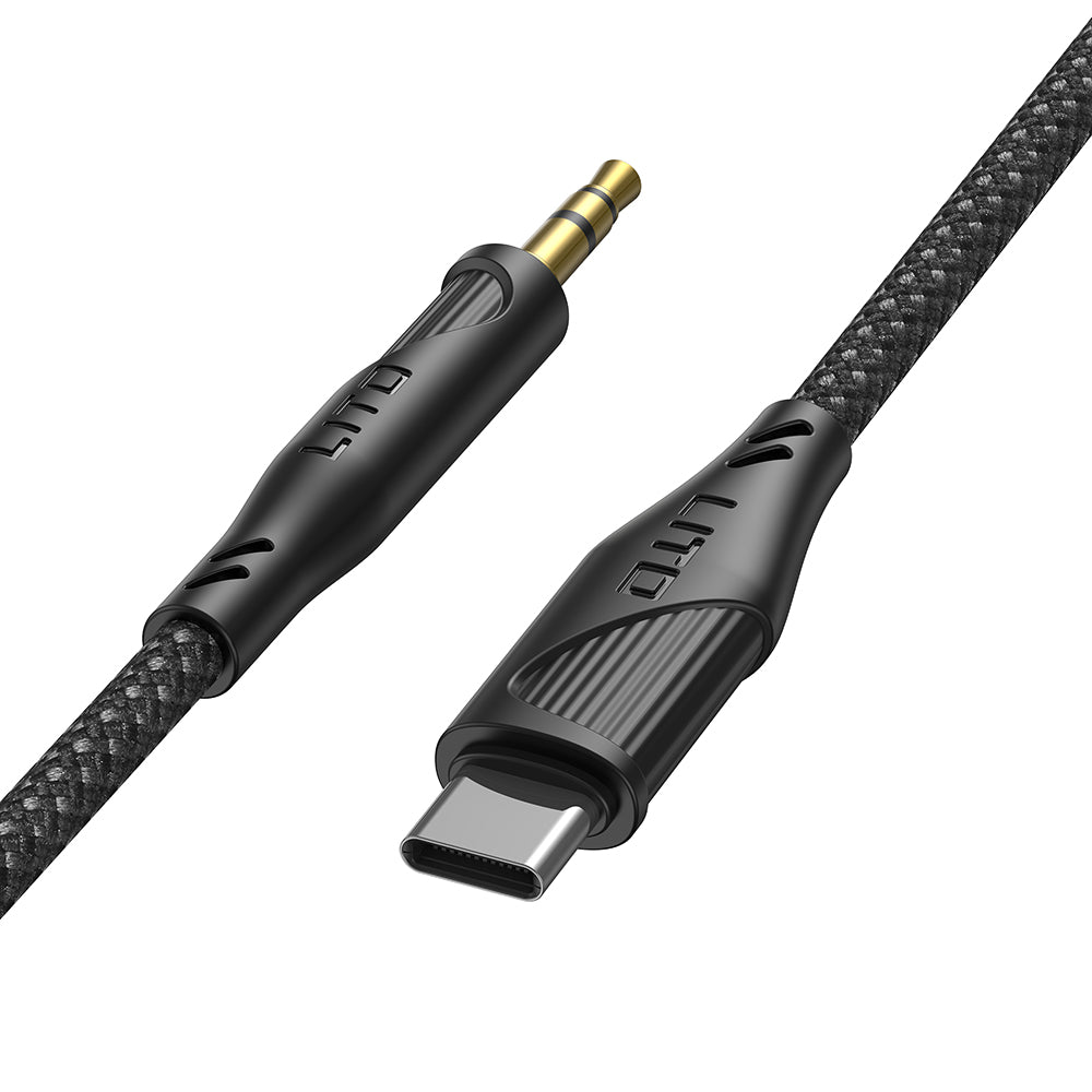 Lightning Audio Cable - 3.5mm Lito LA02, 1m, Black