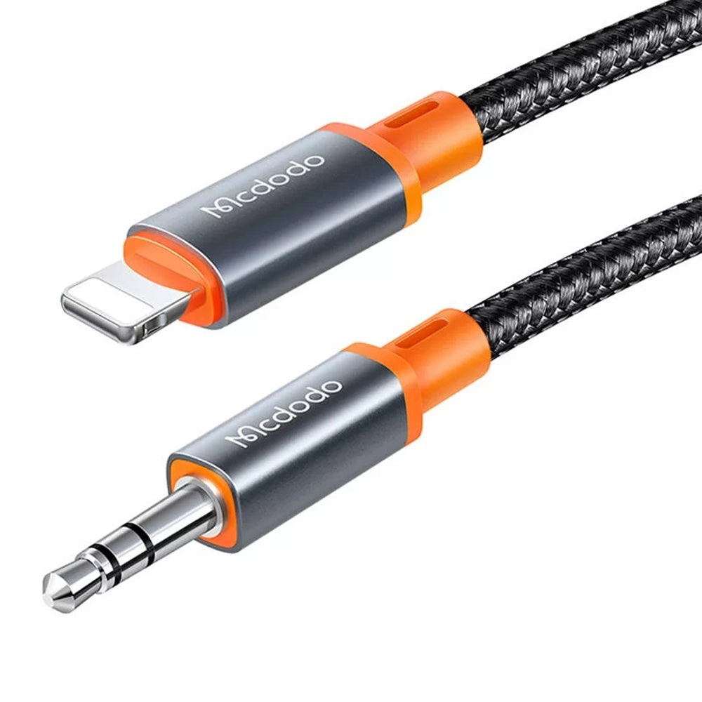 Lightning to 3.5mm McDodo Audio Cable CA-0890, 1.8m, Black