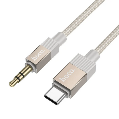 USB-C to 3.5mm Audio Cable HOCO UPA32B, 1m, Gold