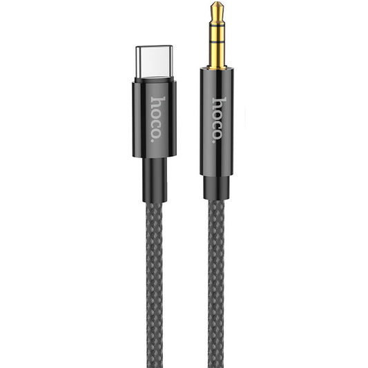 USB-C to 3.5mm Audio Cable HOCO UPA19, 1m, Black