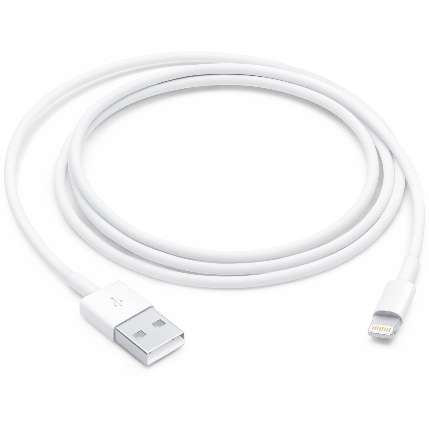 USB-A to Lightning Data and Charging Cable Apple A1480, 18W, 1m, White MUQW3ZM/A