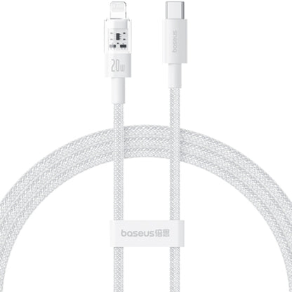USB-C to Lightning Baseus Gem Data and Charging Cable, 20W, 1m, White P10373001211-00