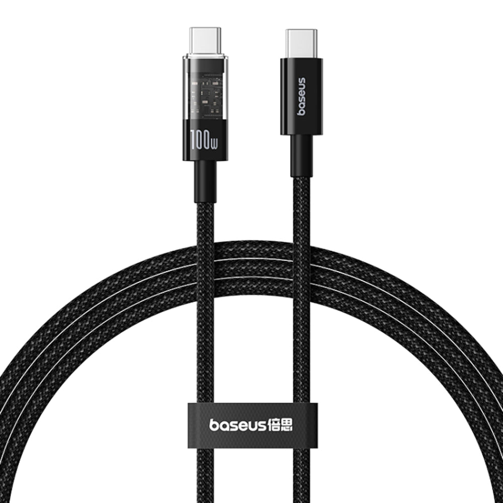 USB-C Data and Charging Cable - USB-C Baseus Gem, 100W, 1m, Black P10373000111-00