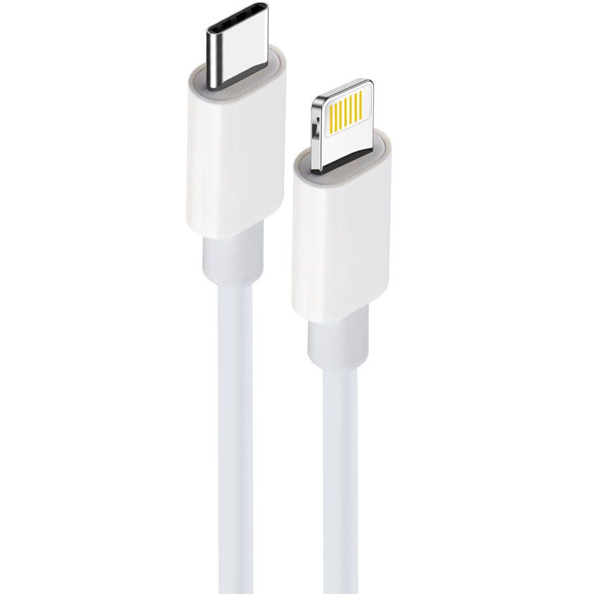 USB-C to Lightning Data and Charging Cable MaXlife MXUC-05, 20W, 1m, White