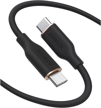 USB-C Data and Charging Cable - USB-C Anker PowerLine III, 100W, 0.9m, Black A8552H11