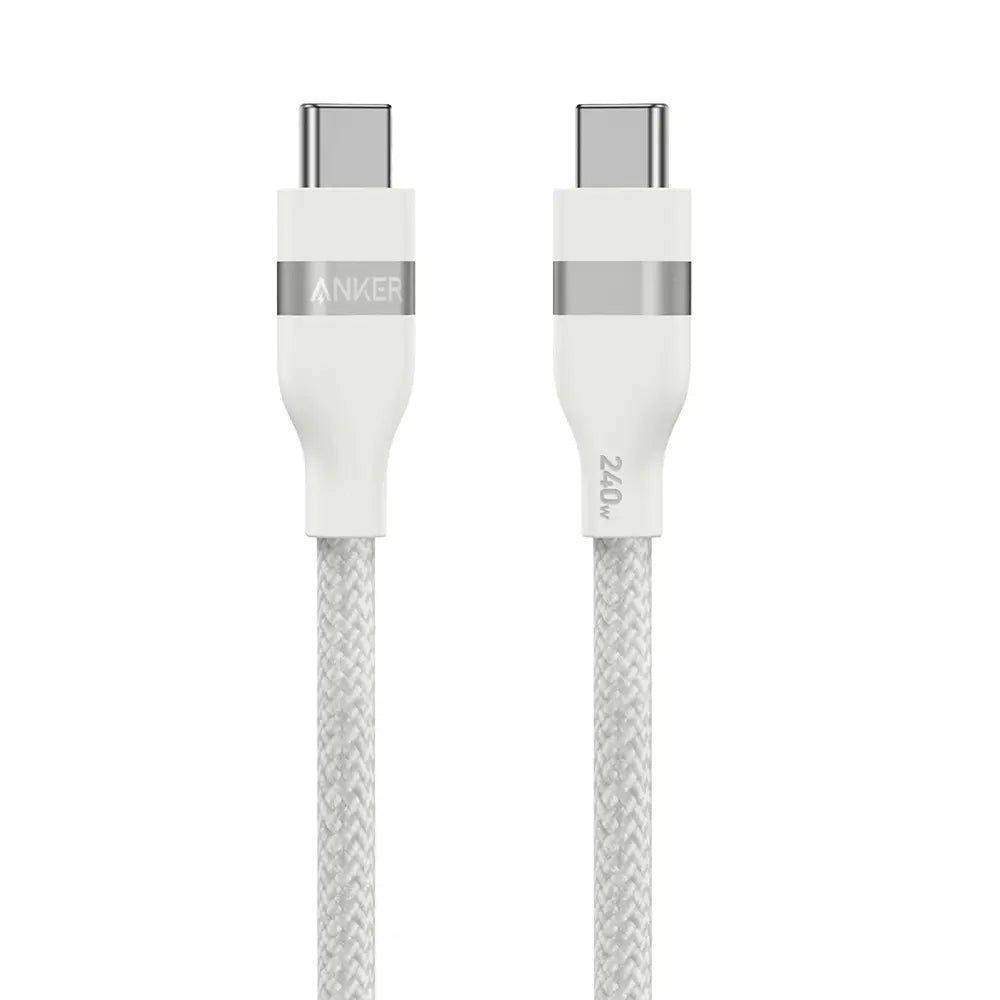 USB-C Data and Charging Cable - USB-C Anker, 240W, 0.9m, White A82E2H21