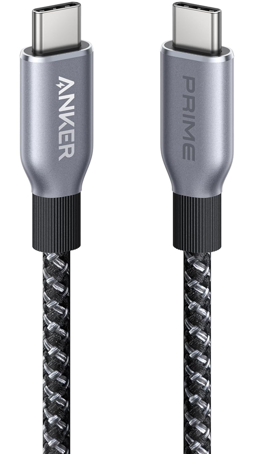 Anker Prime USB-C to USB-C Data and Charging Cable, 240W, 0.9m, Black A88E2011