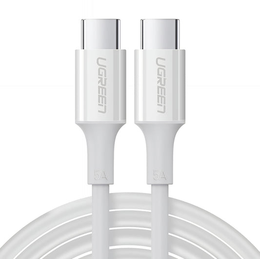 USB-C Data and Charging Cable - USB-C UGREEN US300, 100W, 2m, White