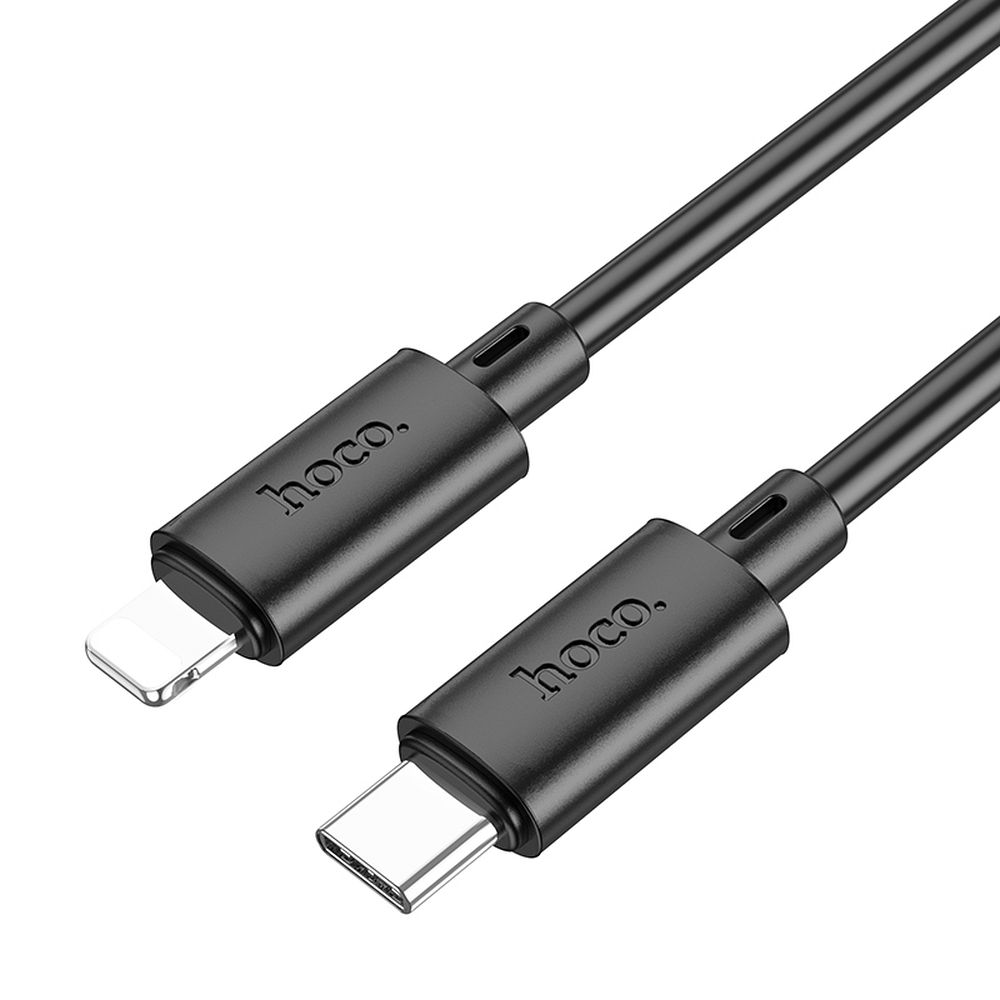 USB-C to Lightning Data and Charging Cable HOCO X88, 20W, 1m, Black