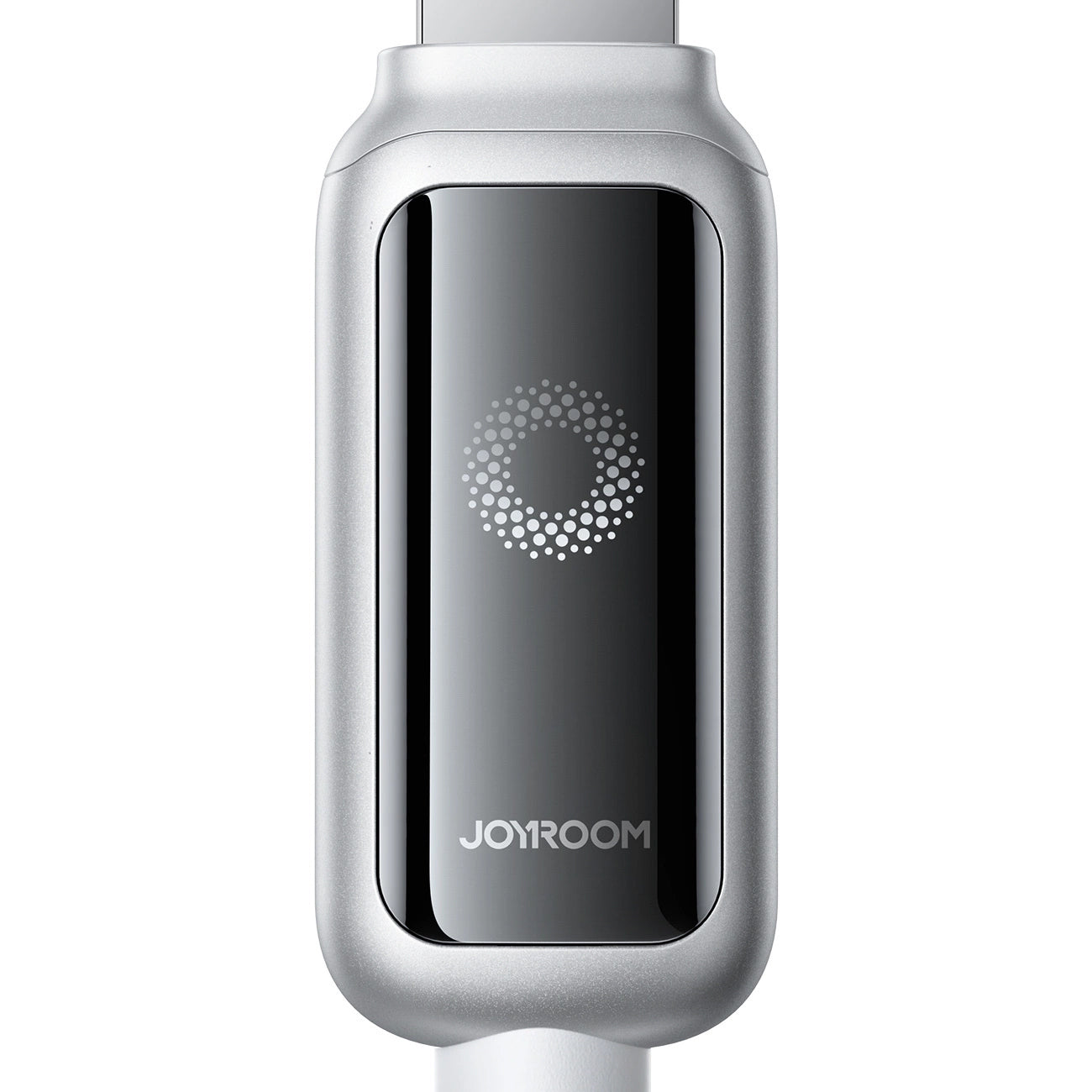 USB-C Data and Charging Cable - USB-C Joyroom S-A55 StarFlight Display, 100W, 1.2m, White