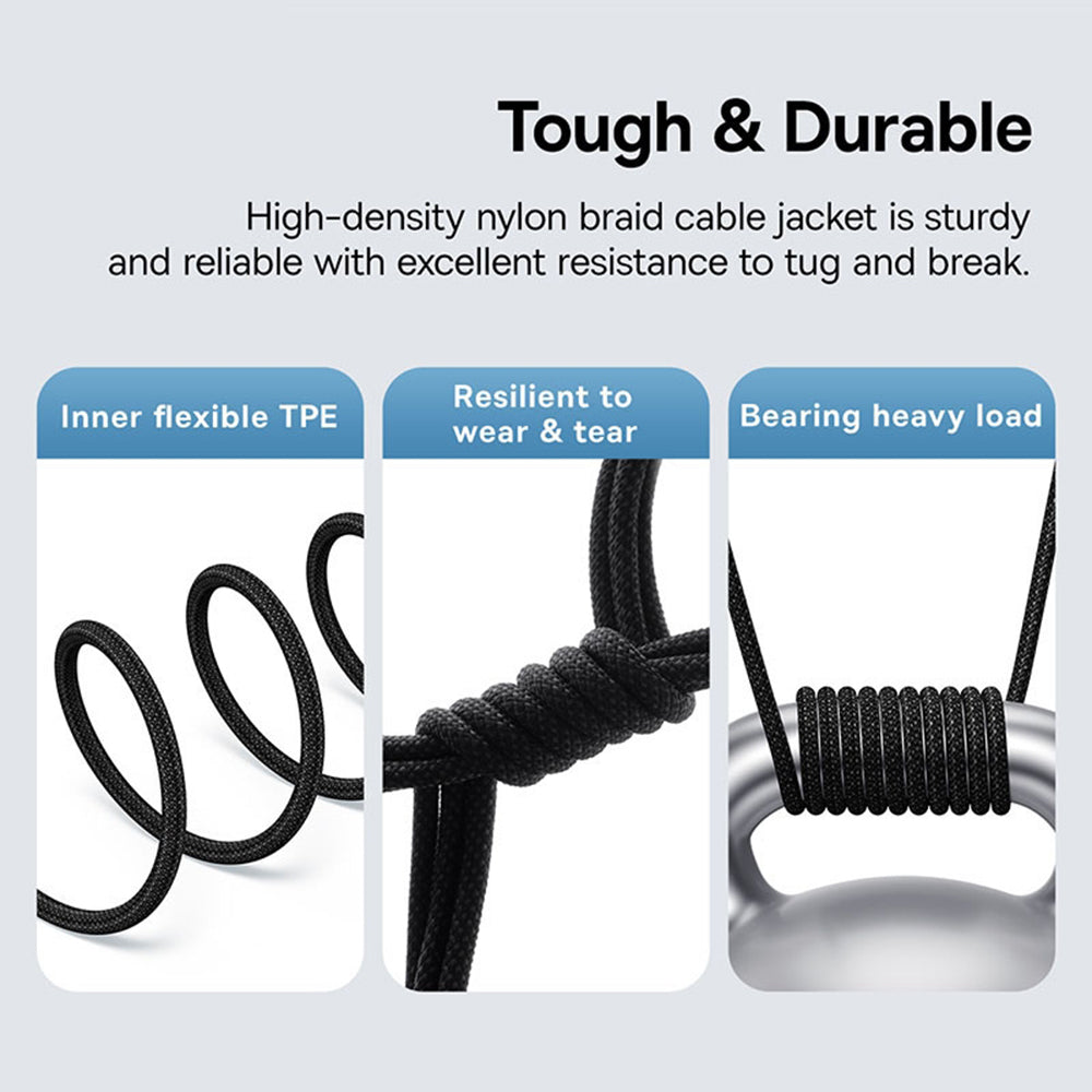 USB-C Data and Charging Cable - USB-C Baseus Gem, 100W, 1m, Black P10373000111-00