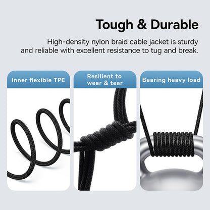 USB-C Data and Charging Cable - USB-C Baseus Gem, 100W, 1m, Black P10373000111-00