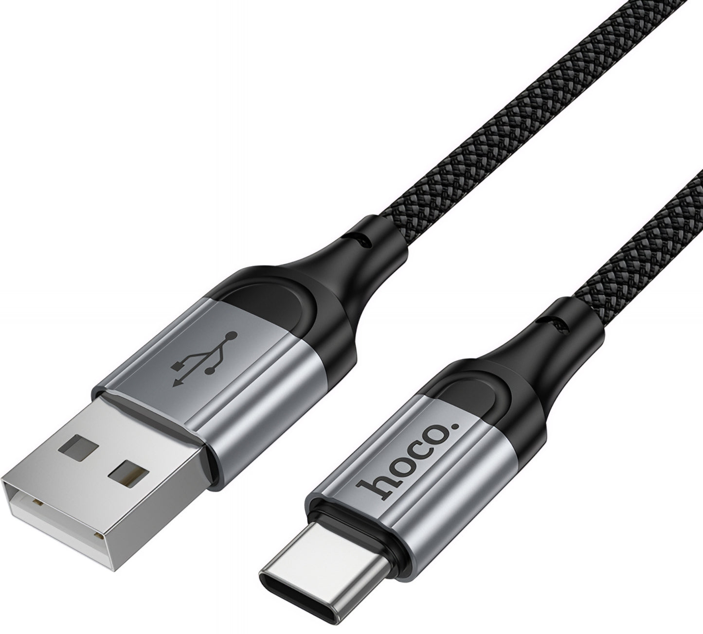 USB-A to USB-C Data and Charging Cable HOCO X121, 18W, 1.5m, Black