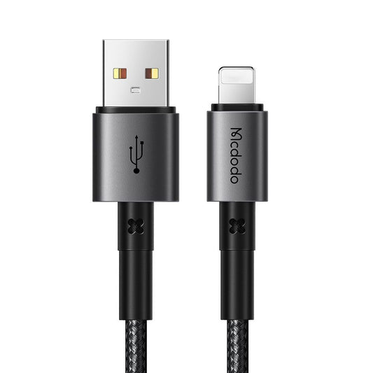 USB-A to Lightning McDodo CA-3580 Data and Charging Cable, 18W, 1.2m, Black