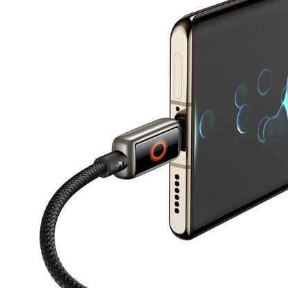 USB-A to USB-C McDodo CA-6650 Data and Charging Cable, Auto Power Off, 100W, 1.2m, Black