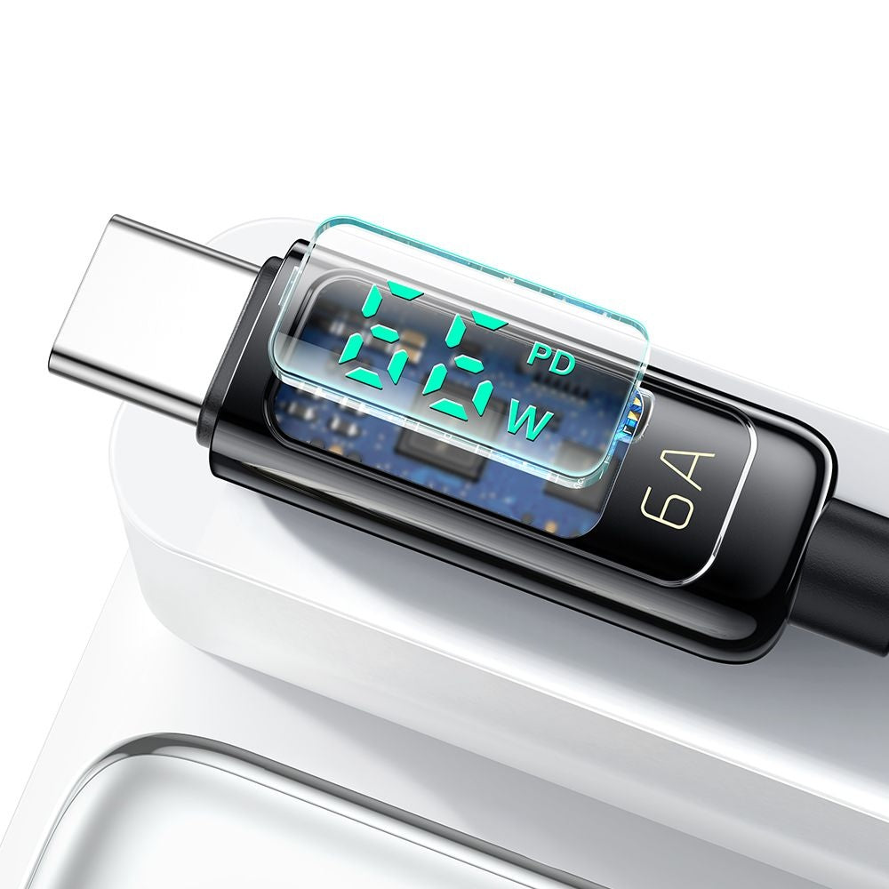 USB-A to USB-C McDodo CA-8690 Data and Charging Cable, 66W, 1.2m, Black