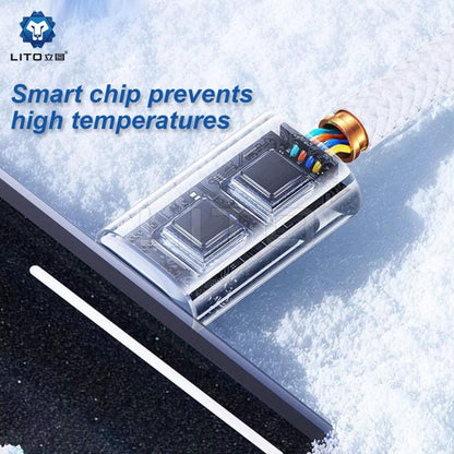 USB-C to Lightning Data and Charging Cable Lito LD04CL, 27W, 1m, White