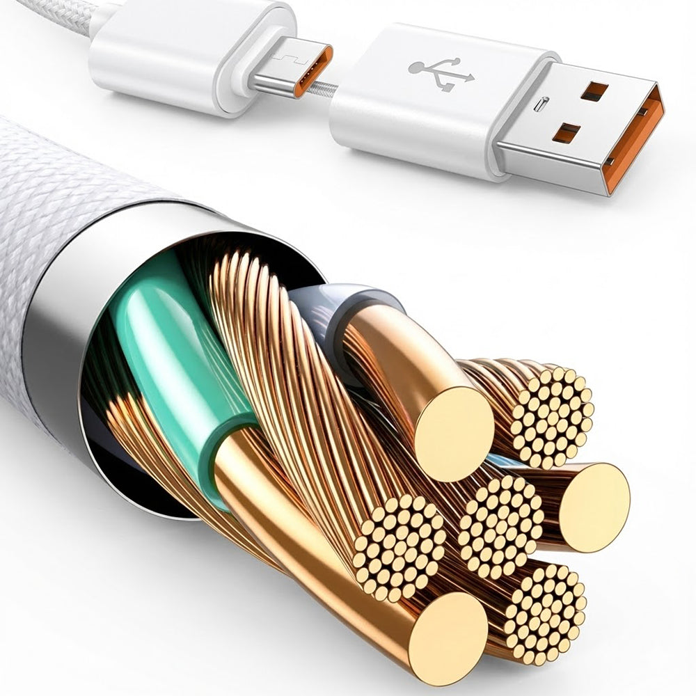 USB-C / USB-A - USB-C / Lightning Lito LD21 Data and Charging Cable, 100W, 1m, Black