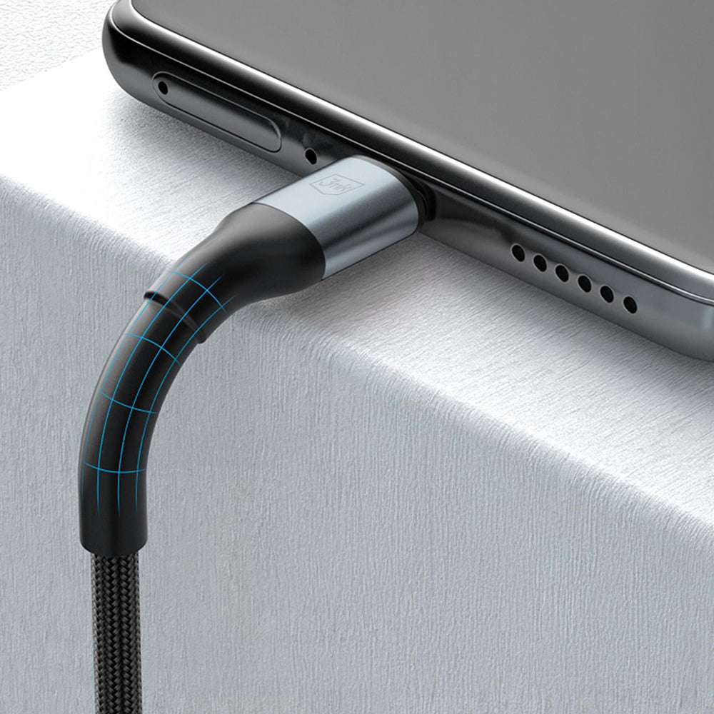 USB-C Data and Charging Cable - USB-C 3MK Hyper N, 100W, 3m, Black