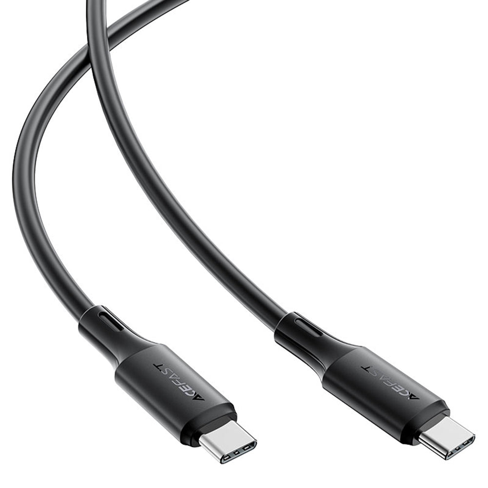 USB-C Data and Charging Cable - USB-C Acefast C17-03, 60W, 1.2m, Black